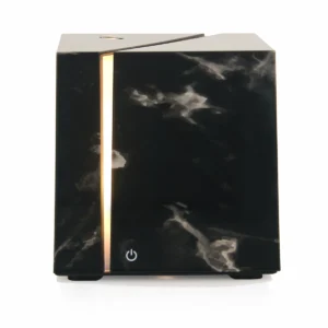 Aroma Diffuser - für ätherische Öle - Marmoroptik schwarz